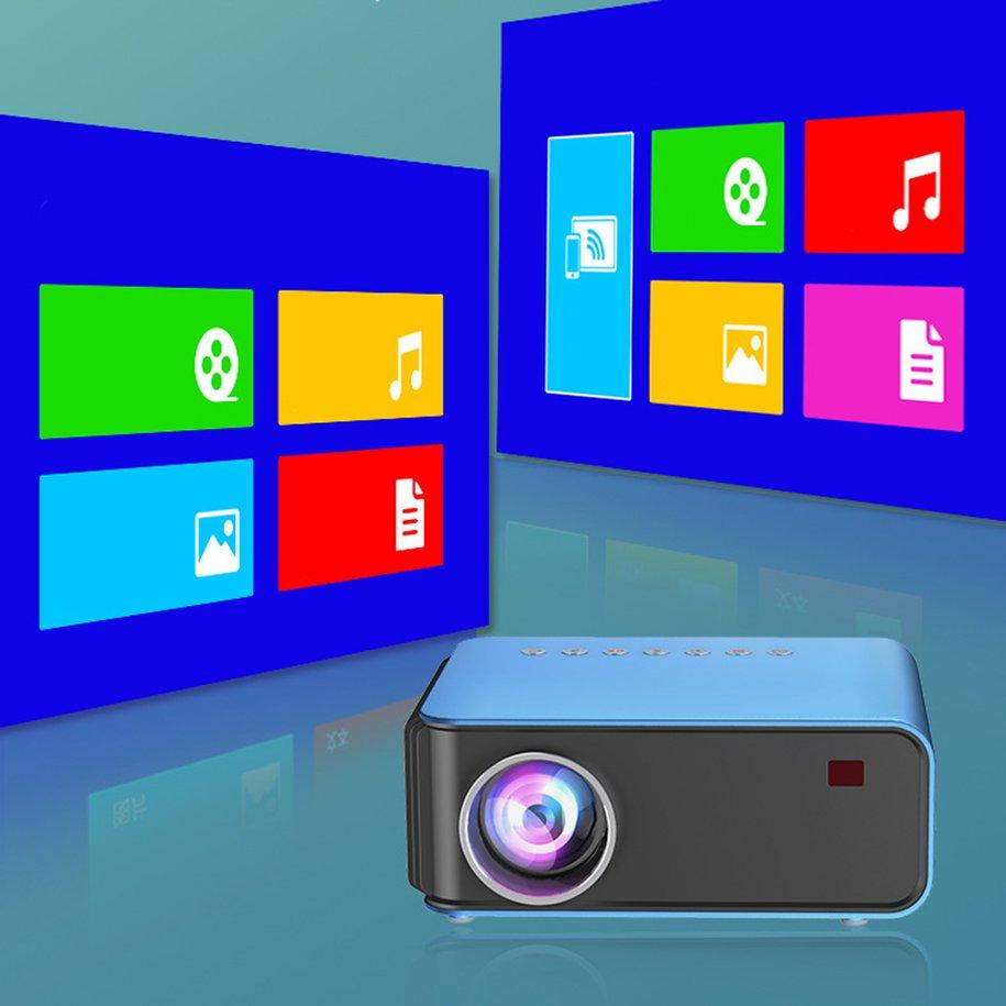 Buy KMK Projector T4 Mini Portable With Screen Mobile Phone Projector ...