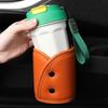 Multifunctional Leather Car Door Cup Holder Auto Drink Rack Storage Bin Back Seat Cup Holder Organizer Car Interior Accessories