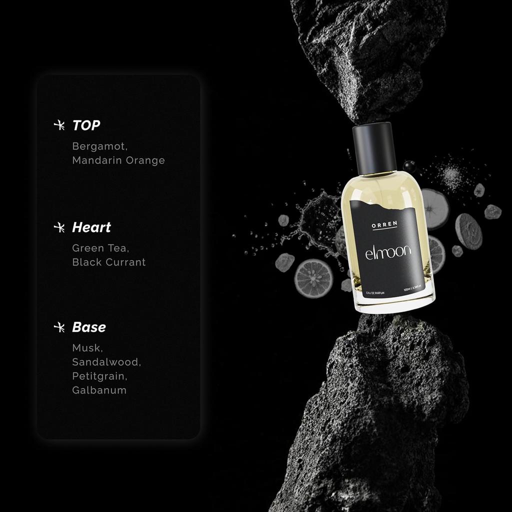 Elmoon Orren Eau De Perfume for Men, 100 Ml | Romantic, Long-Lasting & Sensual Fragrance |