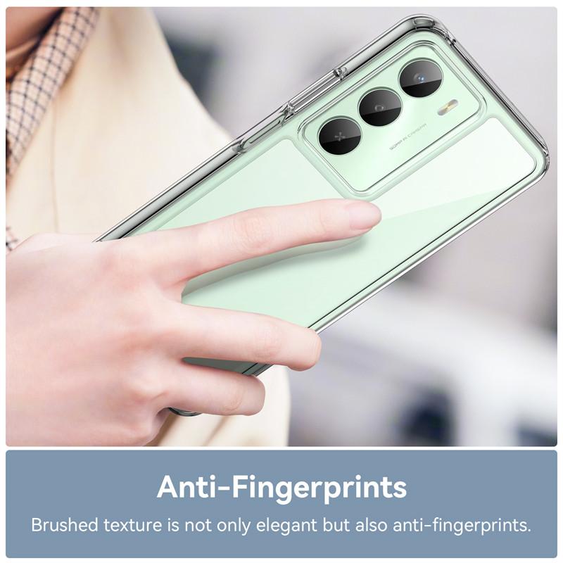 For Realme 14X Global Case Realme 14X Global Cover Bumper Shockproof Clear PC + Silicon Protective Phone Cover Realme 14X Global