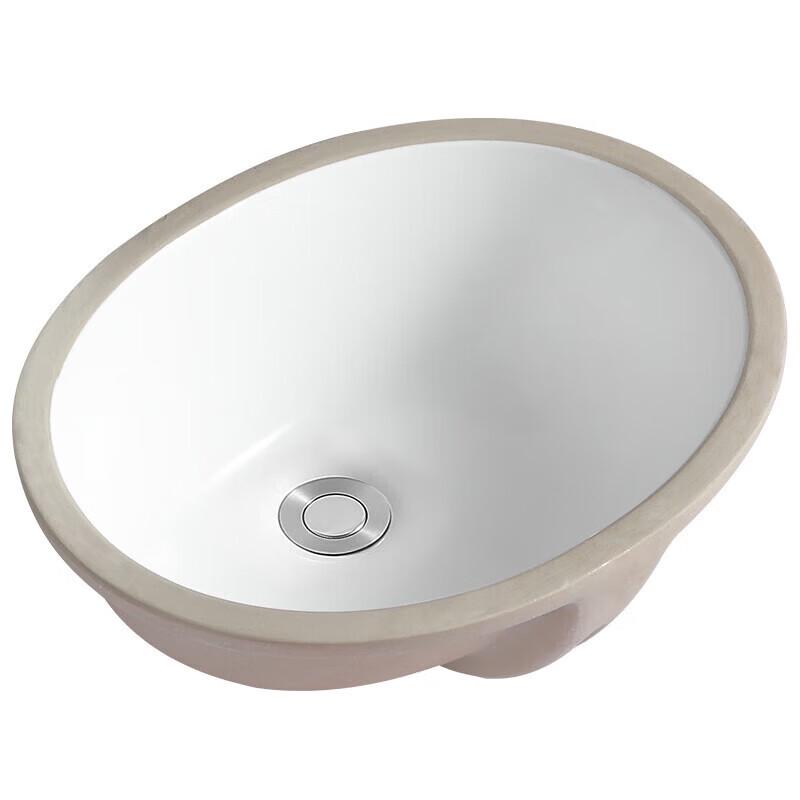 Круглая эмалированная керамическая раковина в американском стиле, 18 дюймов