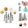 Piping Nozzle Set for Cake Decorating Pastry Tips for Frosting Icing Cream DIY Cupcake Decorating Tools Baking Accessories
