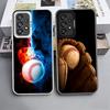 Baseball Sport Soft Phone Case for Samsung A17 A16 A15 A14 A13 A57 A56 A55 A54 A53 A37 A36 A35 A34 A33 A26 A25 A24 A23 A52