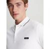 Calvin Klein Stretch Pique Tipping поло с короткими рукавами
