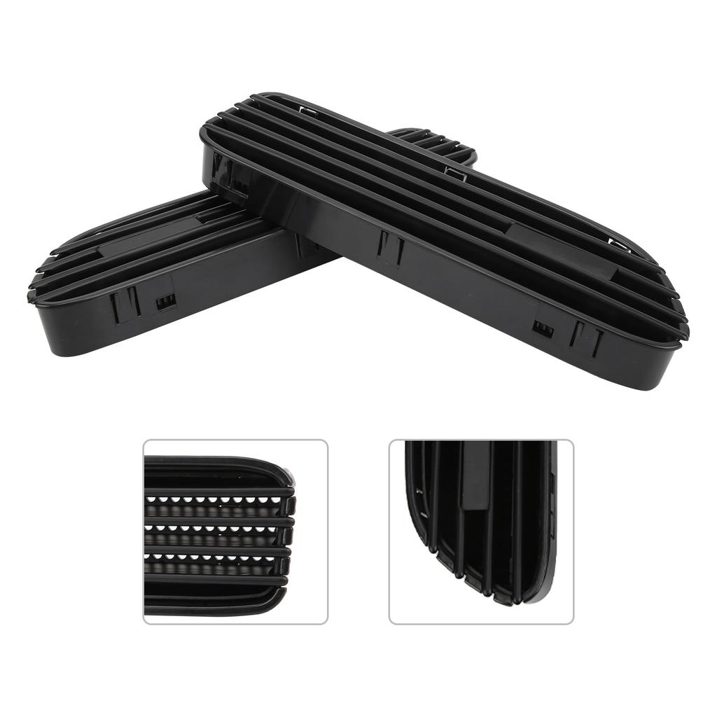 2PCS Side Vent Trim ABS for M Accessories Replacement for E46 Celsius E90 M3