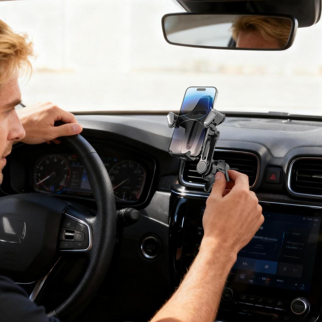 Auto-Lüftungsschlitz Handyhalterung Silikon Rutschfester Ständer Lüftungsschlitz Handyhalterung Für Familie Freunde Frauen Automobil Fahrzeug Innen Außen