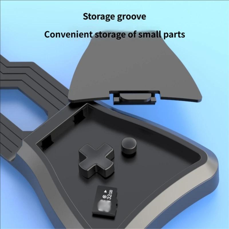 Strong Gaming Holder Featuring Stable Not Slip Base Easy Assembly Ensuring Secure Play During Meeting for Steamdeck