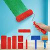 Rubber Wood Graining Tools Set Texture DIY Paint Roller Brush Pattern for Wall Room Home Yard Garden Decoration Painting Tools