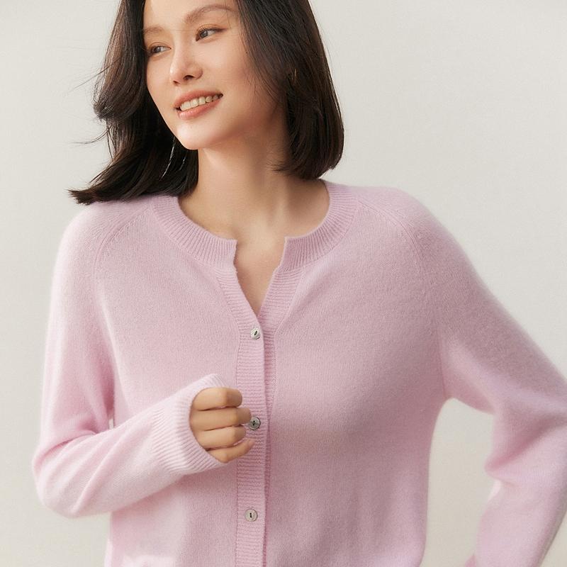 Qinghe 100% Pure Cashmere Women's Sweater - Ultra Soft Luxury Winter Pullover