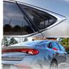 For For KIA Optima K5 - Car Rear Louver Window Side Shutter Cover Trim Sticker Vent Scoop ABS Carbon Fiber Accessories