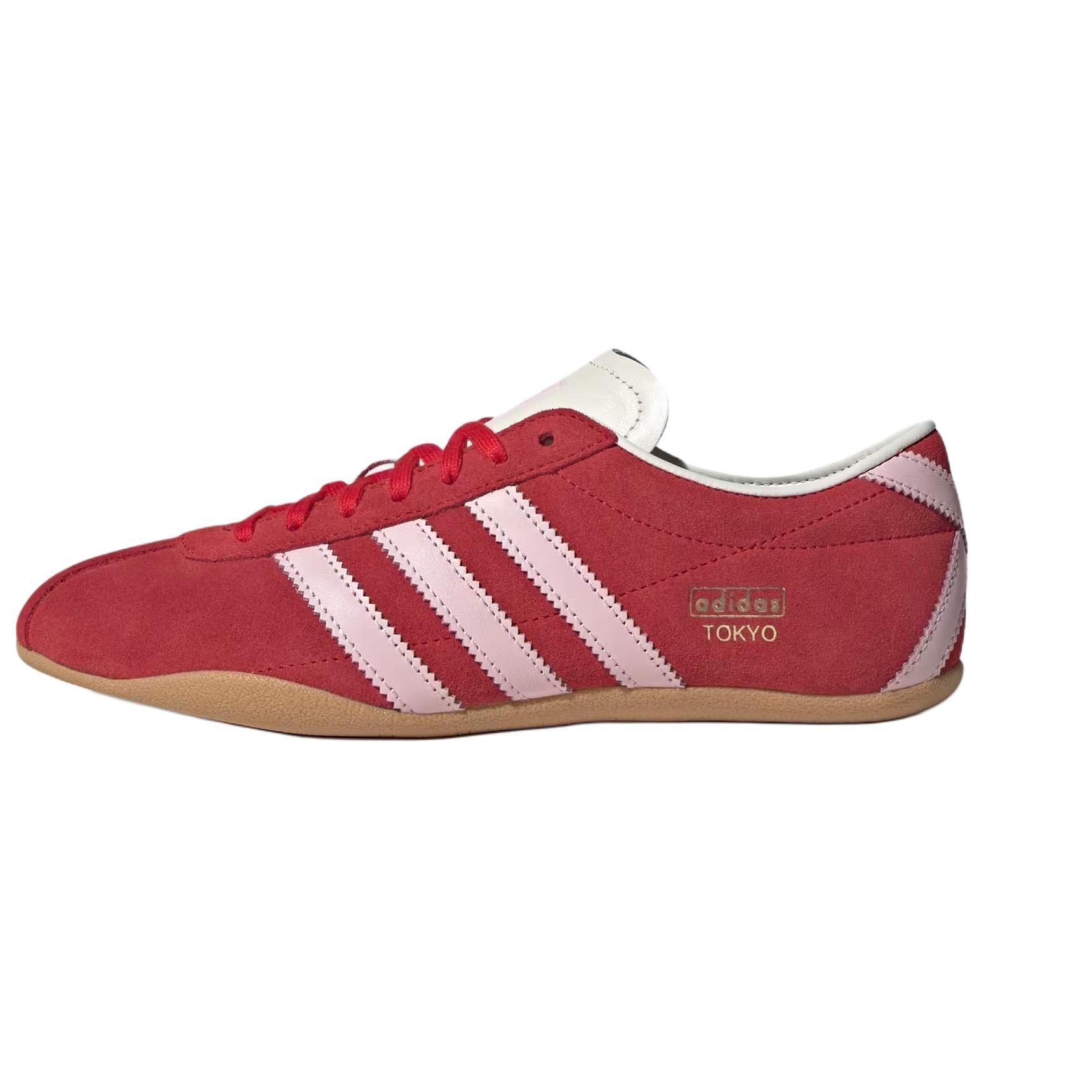 Adidas Tokyo Better Scarlet Clear Pink Off White Women JQ7109 39