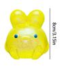 Rabbit Squeeze Ball Sensory Fidget Toy Decompressions Adult Kids Anti-Stress Soft Tpr Slow Rising Animal Sensory Toys Gift