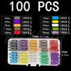 50-306 pcs Car Fuse Combination Kit Mini Small Medium Fuse Blade Type for Marine Automotive 2A 3A 5A 10A 15A 20A 25A 30A 35A Fuse Holders1