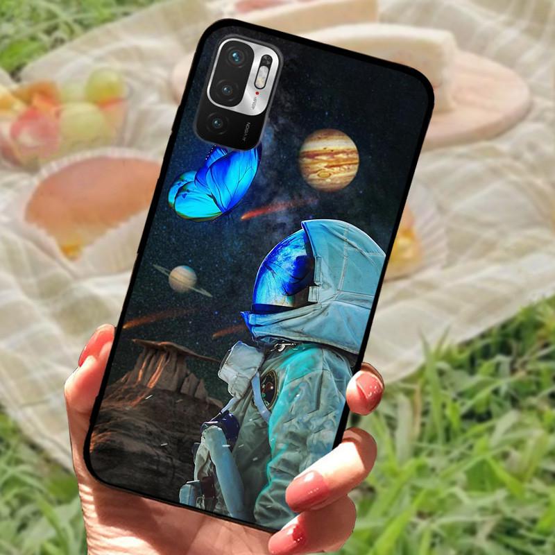 For Redmi Note 10 JE / Note10 5G Case Marble Silicone Soft TPU Back Covers For Xiaomi Redmi Note 10 Case Full Protective Fundas