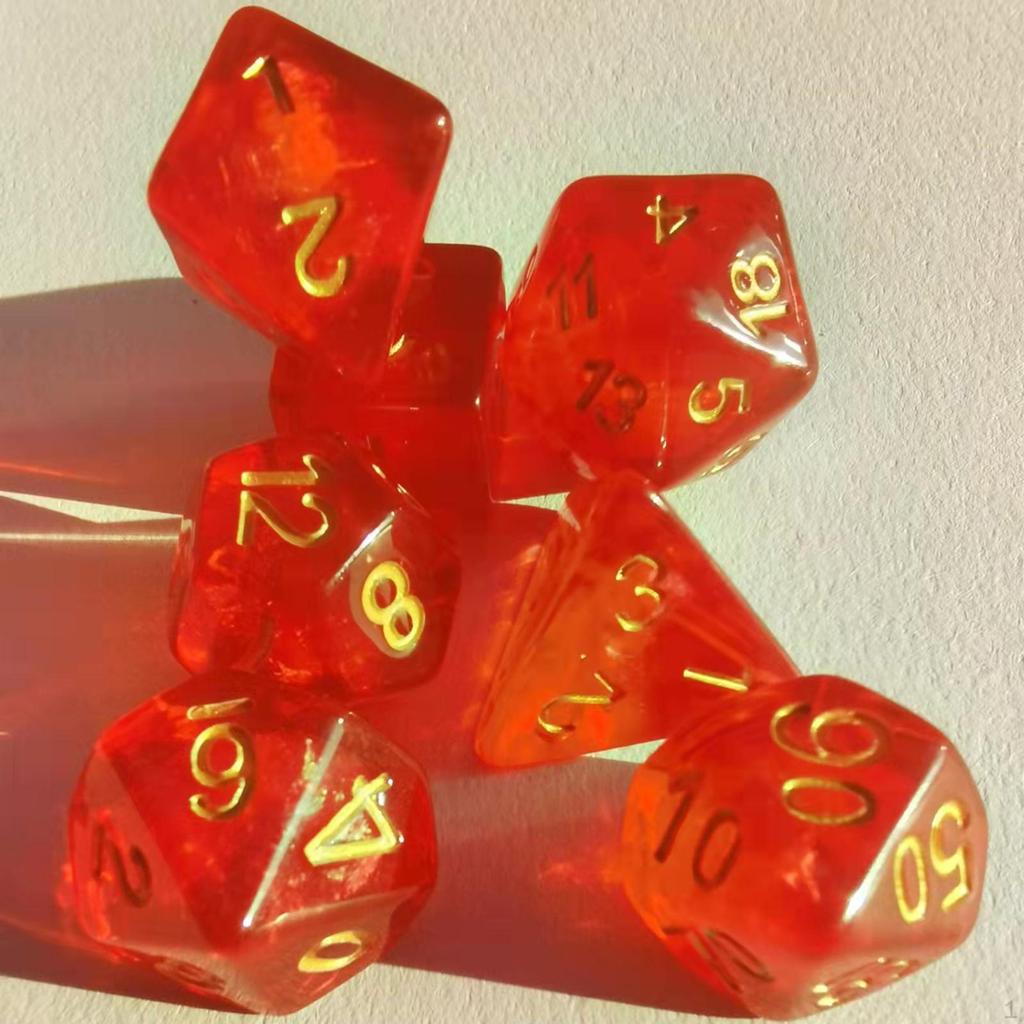 DND RPG Polyhedral Role Playing Games 7 Set