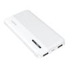 LogiLink Powerbank 10000 mAh White USB-C + 2x USB-A Fast Charging LED