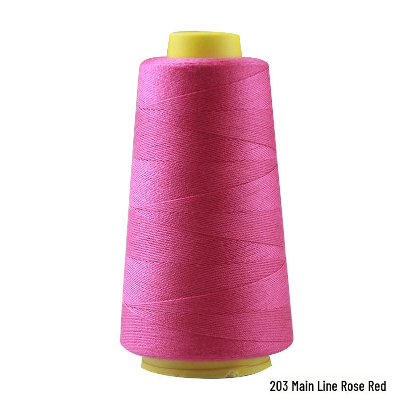 Black and White Thick Denim Sewing Thread Roll for Machine and Hand Sewing