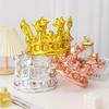 Inflatable Gold Crown Aluminum Foil Balloon Adult Happy Birthday Hat King Toy Party Cap Decoration Baby Shower Festival Supplies