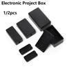 1/2pcs 5 sizes ABS Plastic High Quality Electronic Project Box Instrument Case Enclosure Boxes Waterproof Cover Project