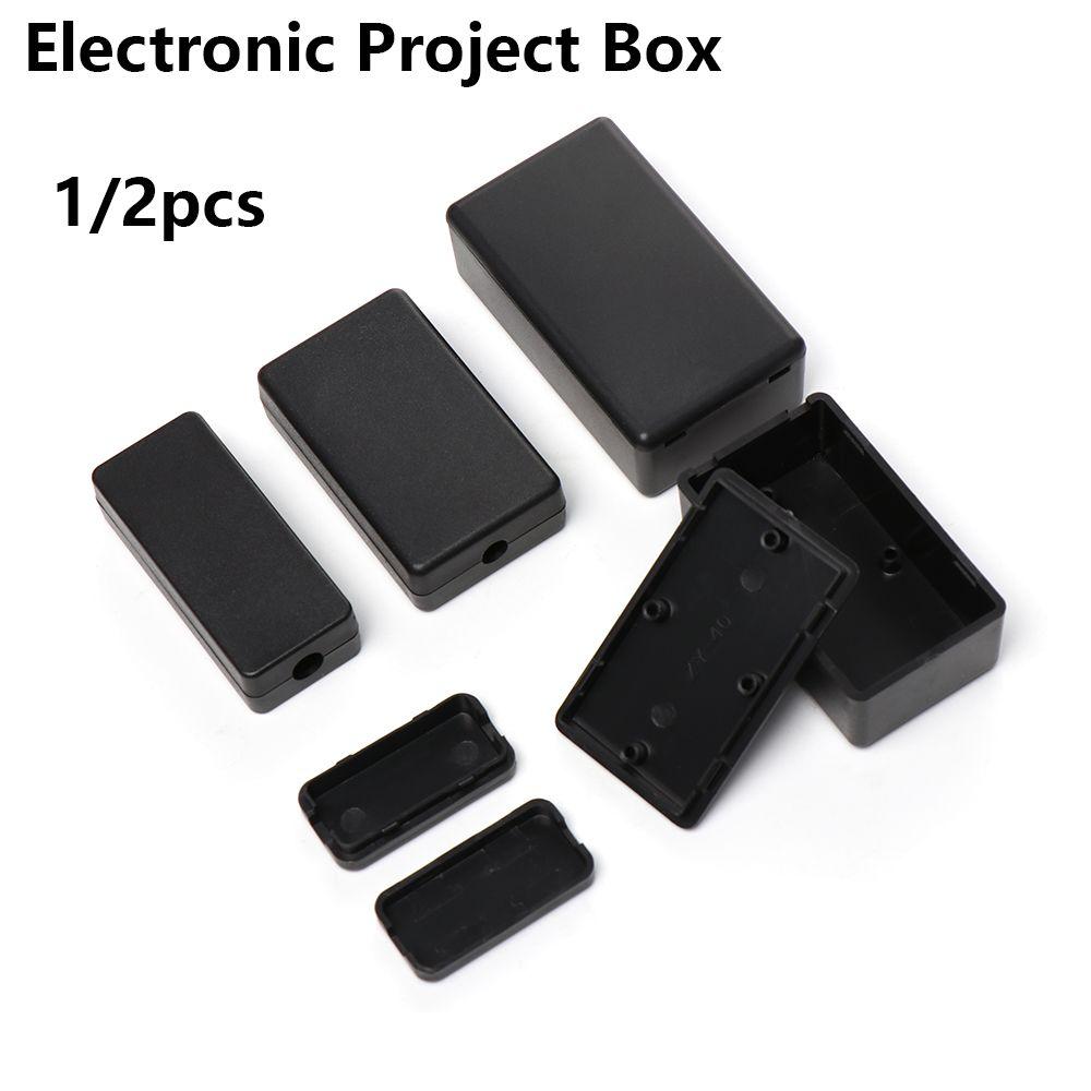 1/2pcs 5 sizes ABS Plastic High Quality Electronic Project Box Instrument Case Enclosure Boxes Waterproof Cover Project