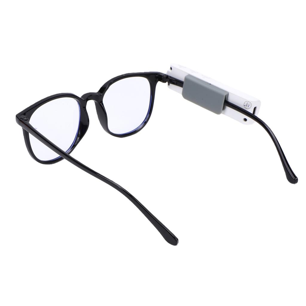 Smart Glasses with Camera HD 2.7K Video WiFi Wearable Recorder for Men Women Outdoor Activities Cycling Hiking White