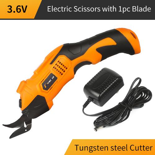 Cordless Electric Scissors Cutter Rechargeable Electric Sewing Scissors Power Tool Leather Fabric Cloth