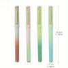 1/4pcs 0.7 Mm Gel Pens, Aurora Star Sea Style Gel Pen, Office Gel Pen, School Stationery Supplies