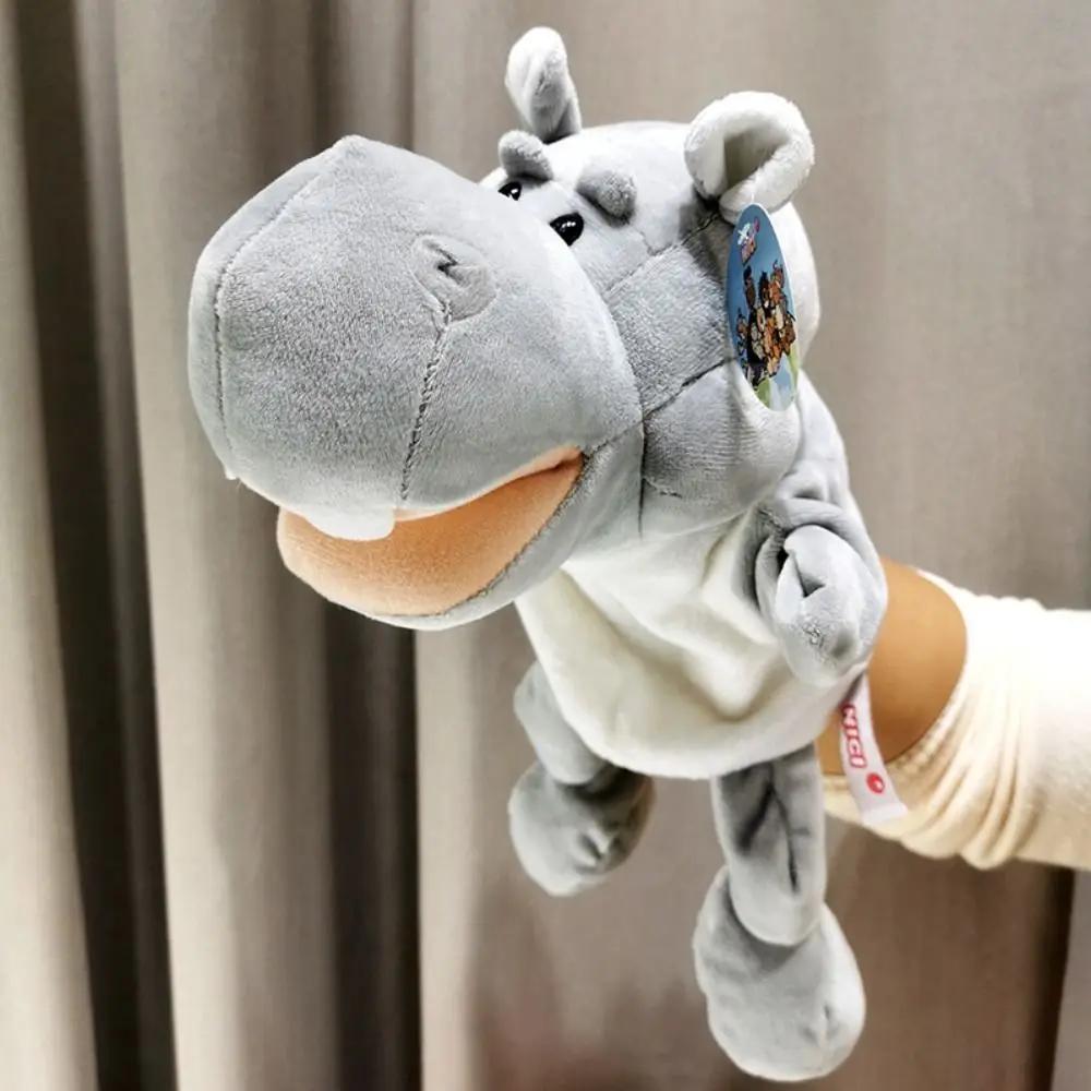 Toys Game Glove Stuffed Animals Panda Cat Dolls Children Puppets Animal Hand Puppet Plush Hand Doll Kindergarten Story Props