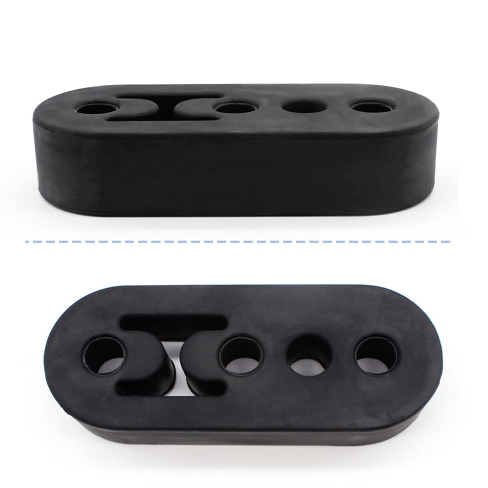 YFFSFDC Muffler Hanger Mount 11mm Reinforced Muffler Bush Hanging Rubber