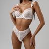 Lace bra shaping lace decoration sexy lingerie set