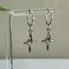 Gothic Vintage Barbed Cross Sword Earrings For Women  Cool Punk Rock Party Jewelry Accessories Gift