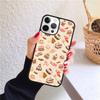 Chocolate Cakes Eclairs Sweet Phone Case for iPhone 17 Air 16 PRO MAX 15 14 PLUS 12 11 13 Back Cover Fundas Coque