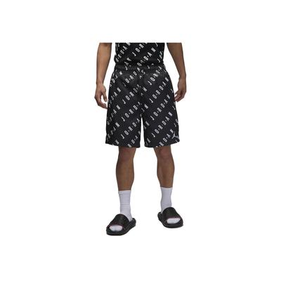 Allover Print Loose Casual Shorts Men Bottoms Black DX9674-010