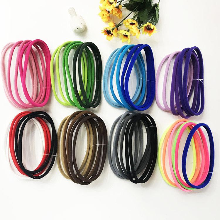 

Мягкая эластичная повязка на голову из мягкого нейлона, стильная универсальная простая повязка на голову