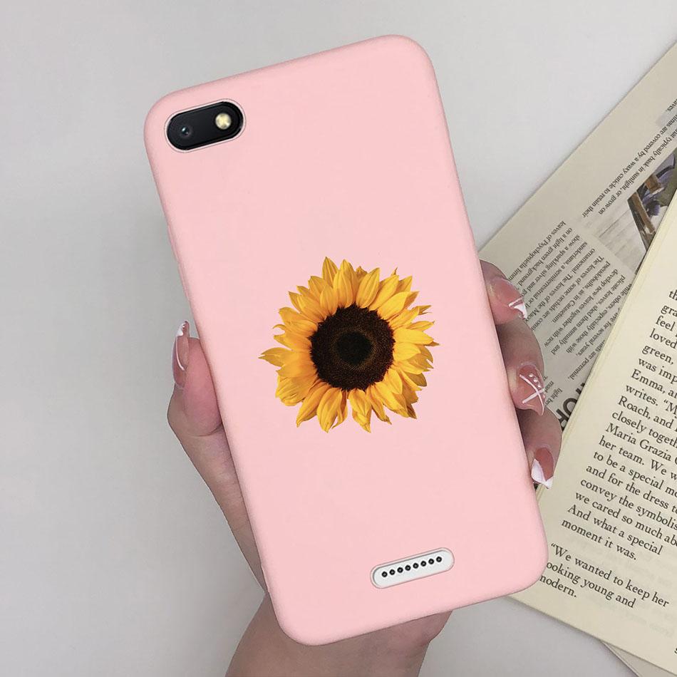 For Xiaomi Redmi 6A Case Cover Soft Silicone multicolor cute tpu Phone Cover Case For Xiomi Redmi 6A 6 A A6 bumper Phone Funda