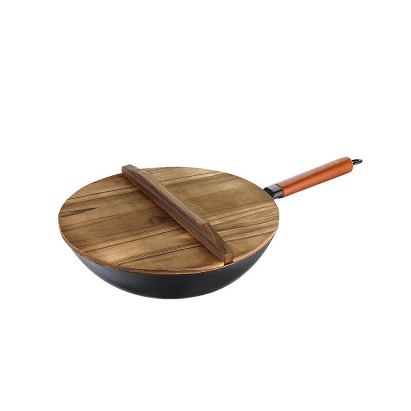 Baizao Handgeschmiedeter Gusseisen-Wok