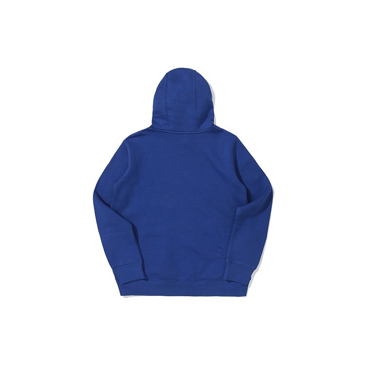 Nike X MLB Hoodie Los Angeles Dodgers Buchstaben Logo Print Pullover Langarm Kinder Hoodies Dunkelblau 3Z3B7SBF7-LAD