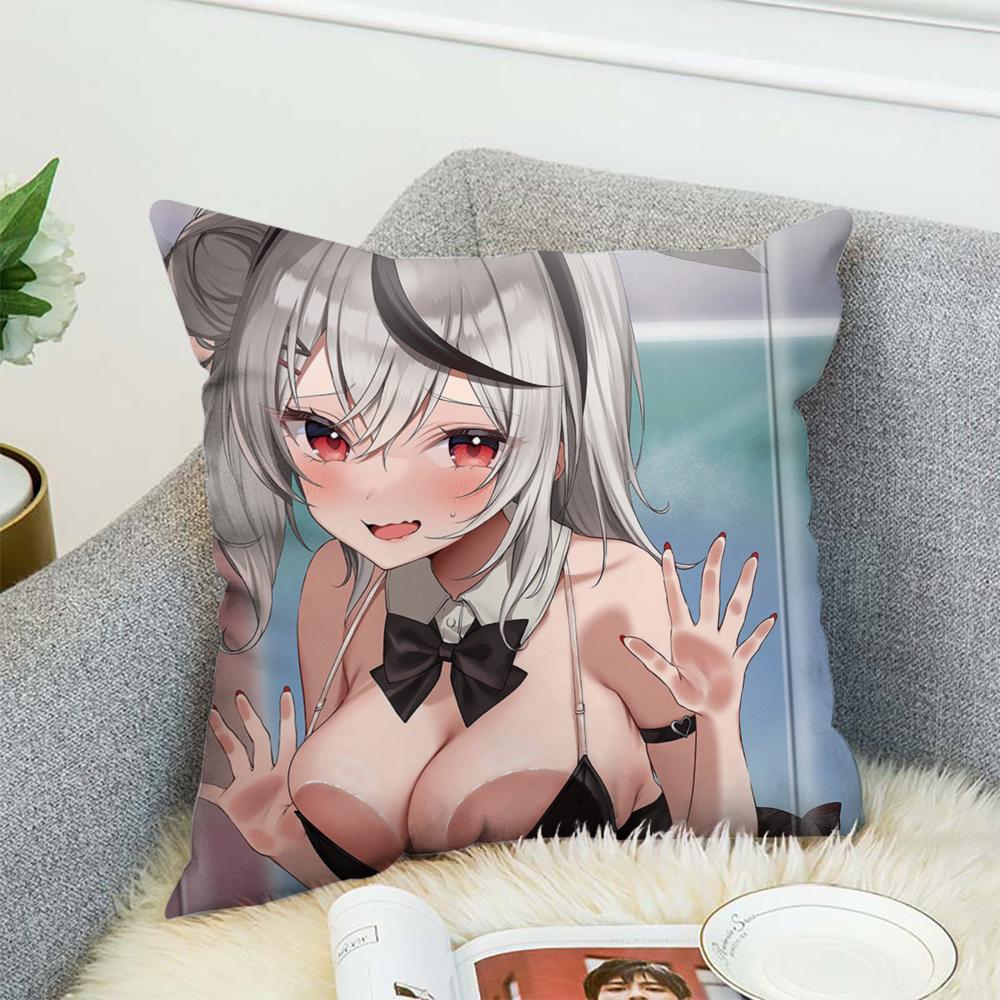 Sexy Sakamata Chloe Pillow Case For Car Sofa Decorative Home Double-sided Print Plush Square Throw Pillow Cushion Cover