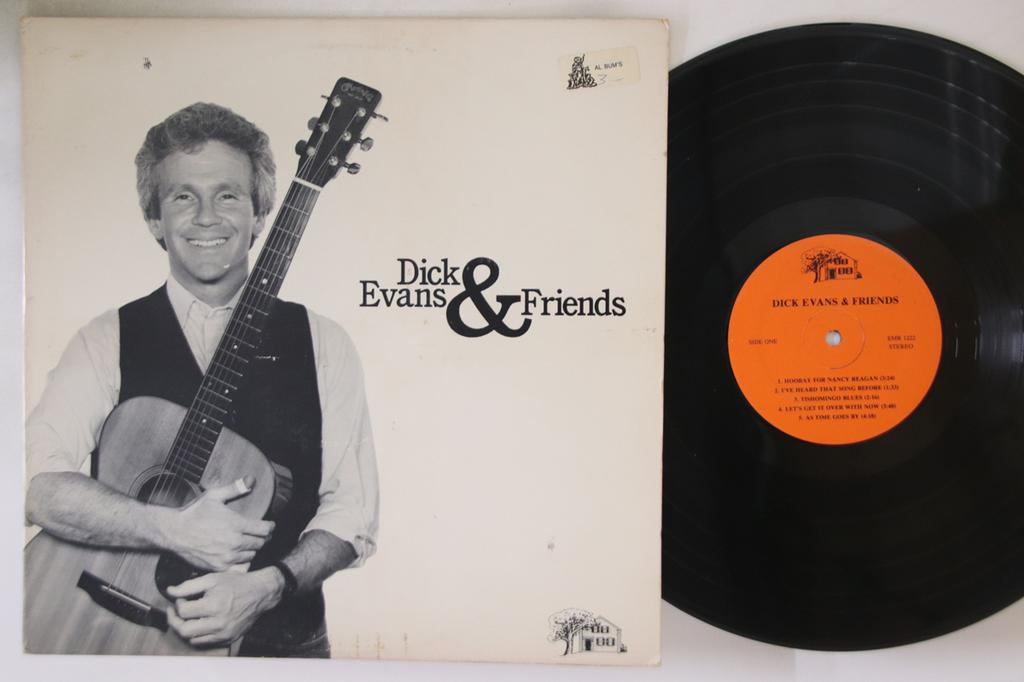 LP Record DICK EVANS & FRIENDS - Dick Evans & Friends EMR1222 US Folk Used