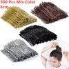 New style Blonde Bobby Pins U Shaped Hair Pins Gold/Black/Brown/Sliver Hair Pins for Buns for Women Girls (2/2.4 inch)