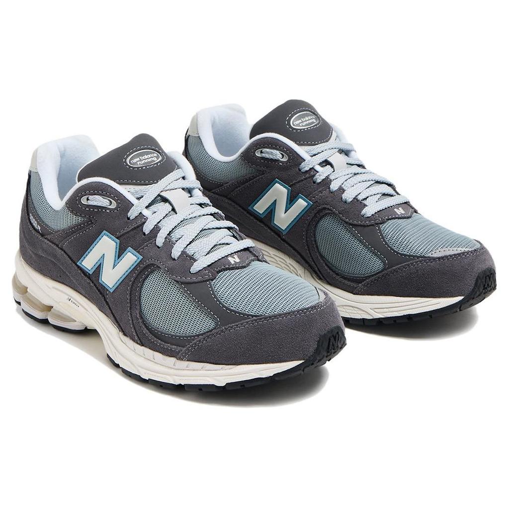 New Balance Mens 2002R Steel Blue Unisex Sneakers Grey Magnet Lead M2002RFB