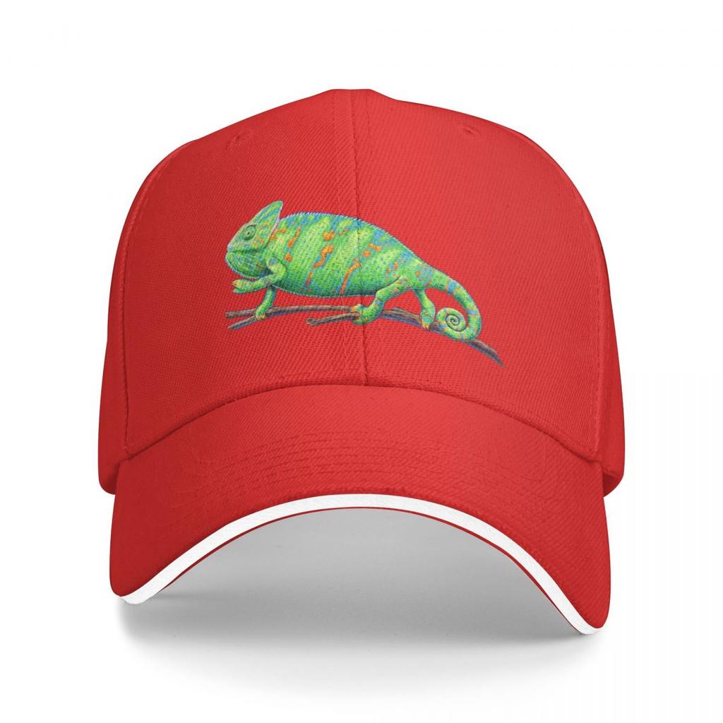 Veiled Chameleon Cap Baseball Cap Hat Luxury Brand Ny Cap Hat for Man Women's 1