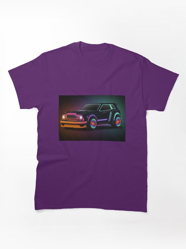 Rocket League Neon RGB Fennec Classic T-Shirt