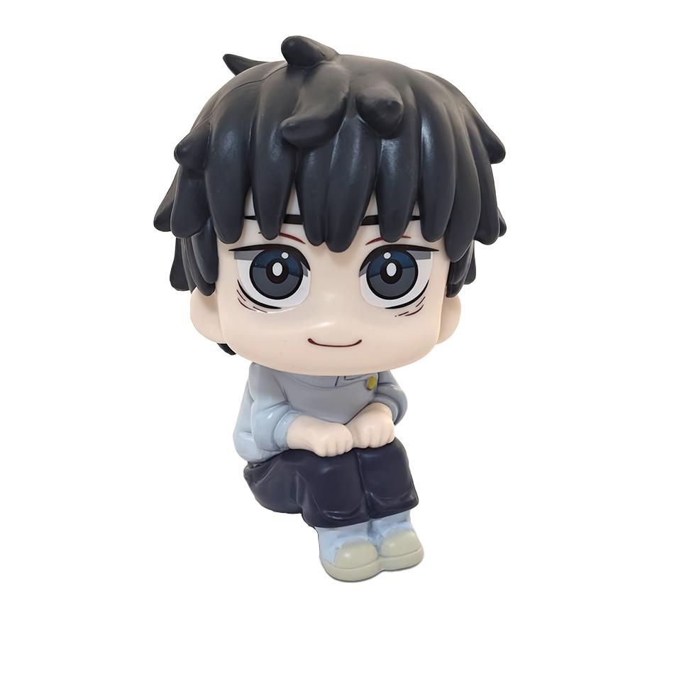 Anime Cute Fushiguro Toji Jujutsu Kaisen Figure Gojo Satoru Action Figure Q Version Doll Geto Suguru Statue 10Cm Pvc Model Toys