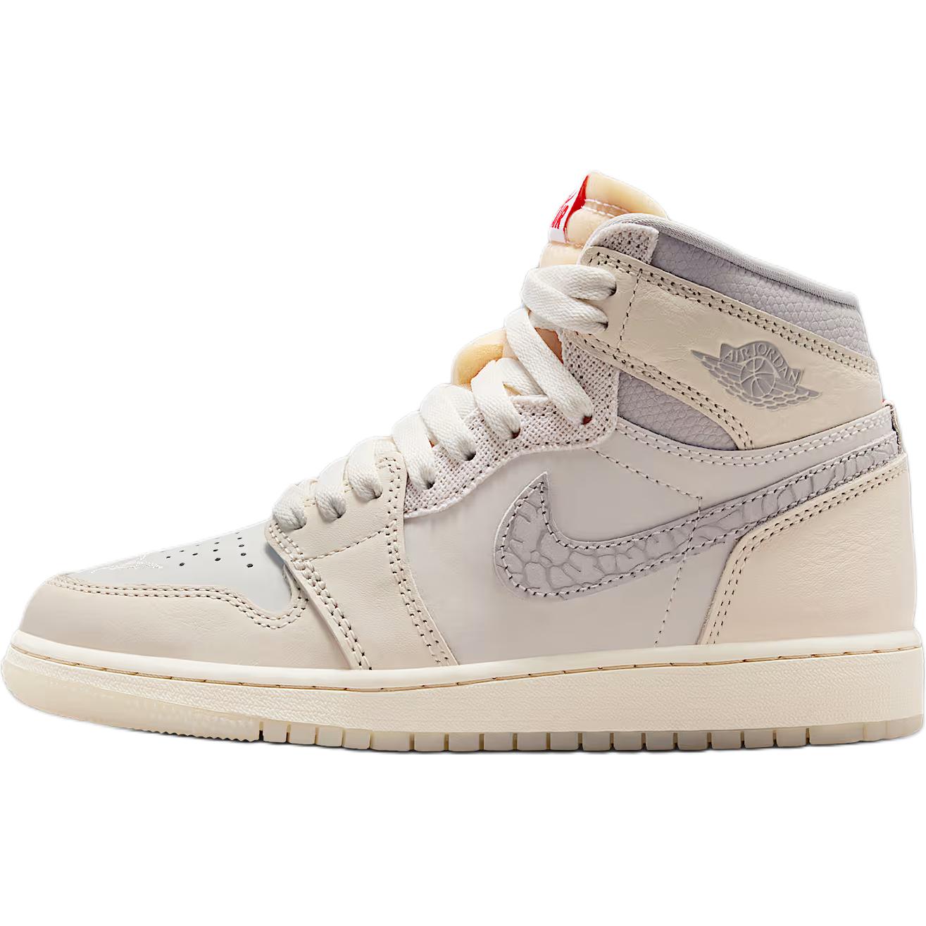 

Air Jordan 1 Retro High OG GS Sail and Pale Ivory IH4281-100 37.5