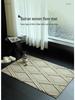 Nordic Style Luxury Entrance Mat - High-End, Non-Slip, Wear-Resistant Dust and Sand Scraper for Hallway and Living Room.