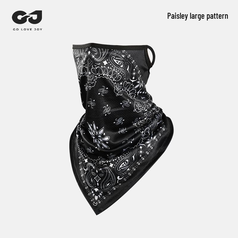 Sommerskjerf i issilke med solskjerming for sykling: Pustende, Hurtigtørkende Nakke- og Solbeskyttelse XTJ30