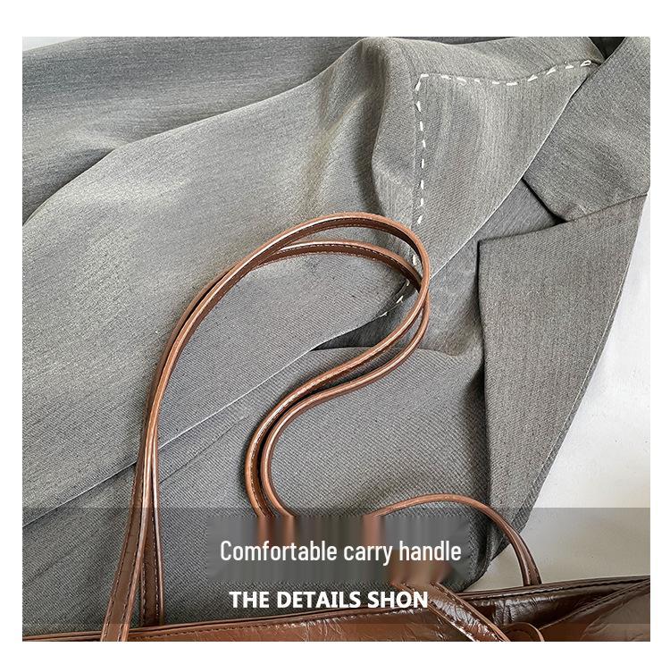 2025 Fashionable Minimalist Tote Bag - Large Capacity, Versatile Shoulder Bag for Women's Casual and Daily Commute