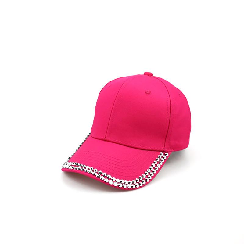Neue Mode Glitzernde Baumwoll-Baseballkappe Mit Verstellbarem Sonnenschutz Für Erwachsene
