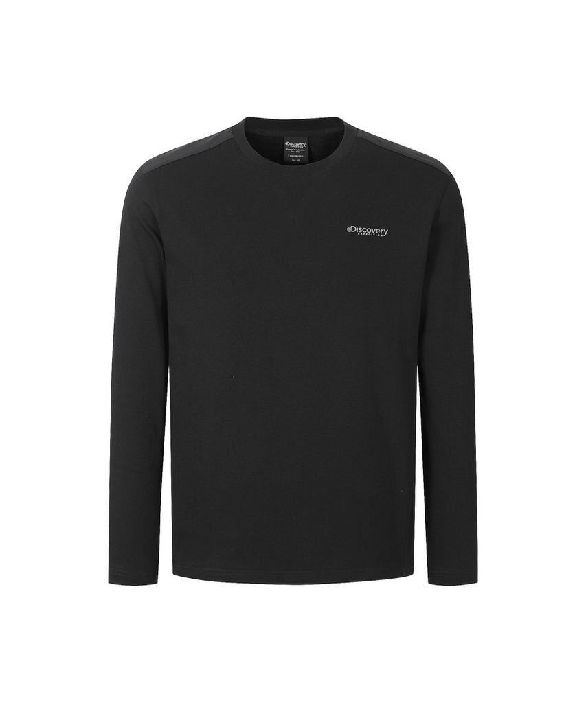 DISCOVERY EXPEDITION Men'S Functional Long-Sleeve T-Shirt (Black)